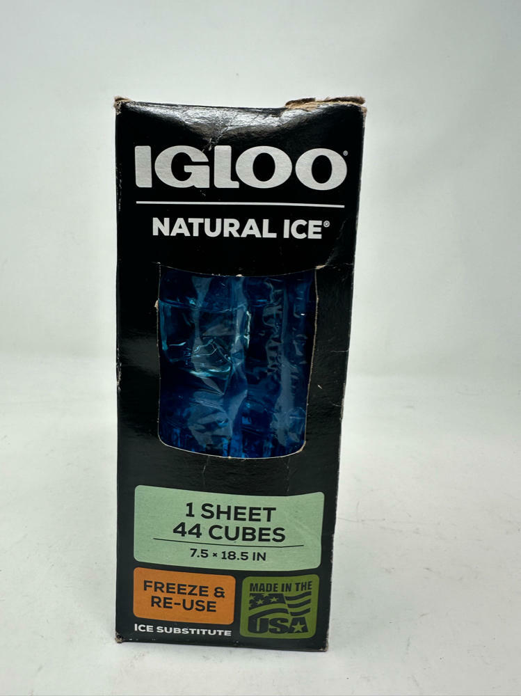 Igloo Natural Ice (1 lb) 1 Sheet Freeze and Re-Use