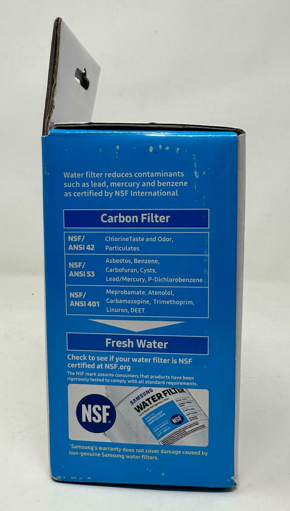 SAMSUNG Genuine Filter for Refrigerator| Carbon Block Filtration DA29-00003G, 1