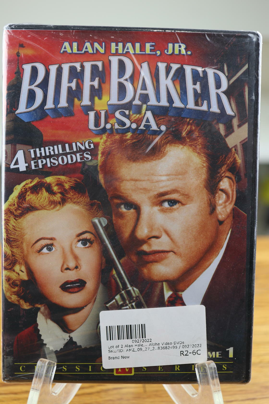 Biff Baker USA Collection (2-DVD) Volume 1 and Volume 2 NEW 8 Episodes Alan Hale
