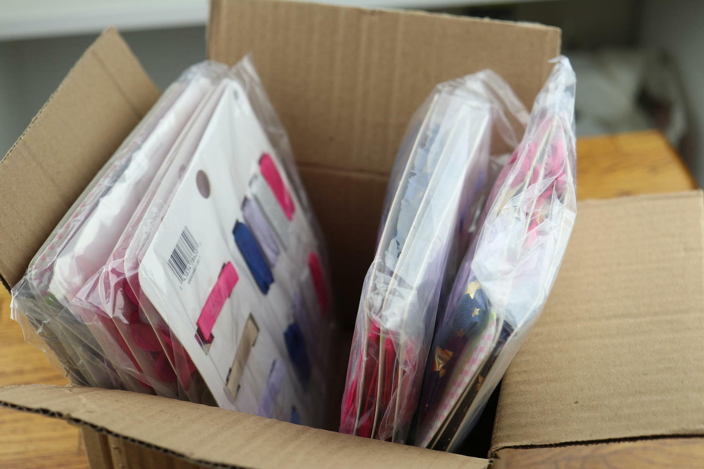 12pks of 8pcs Colorful Hair Bands for Girls, Cute Bow Headband Long Ponytail