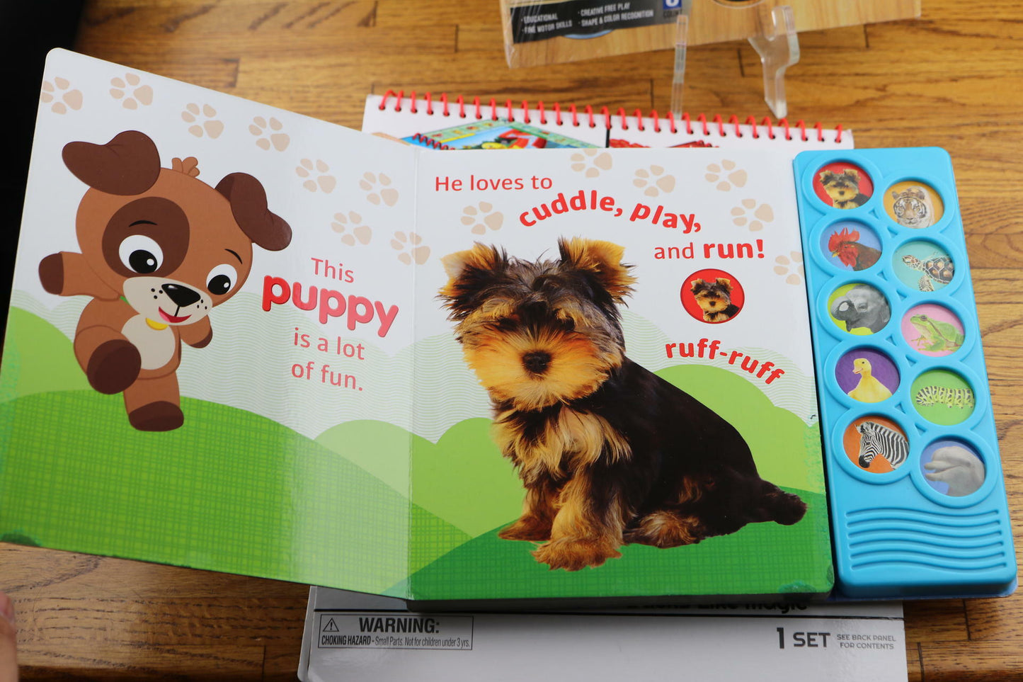 Child Kid Activity Books and Games Lot Baby einstein wood puzzle 8 board games