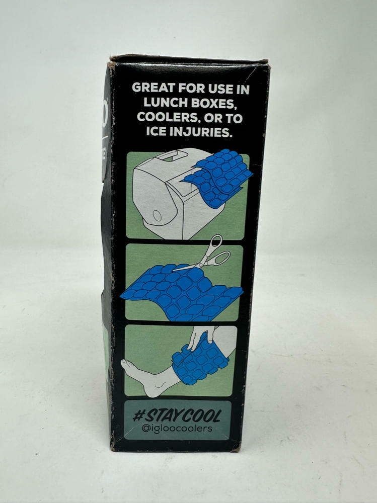 Igloo Natural Ice (1 lb) 1 Sheet Freeze and Re-Use