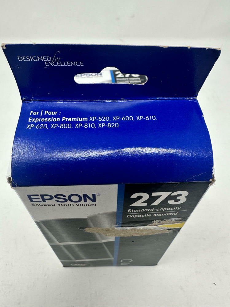 3 Pack EPSON T273 Claria Ink Standard Capacity (BLACK)