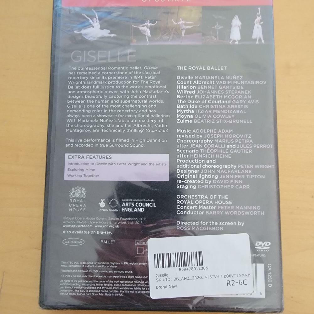 Giselle The Royal Ballet DVD