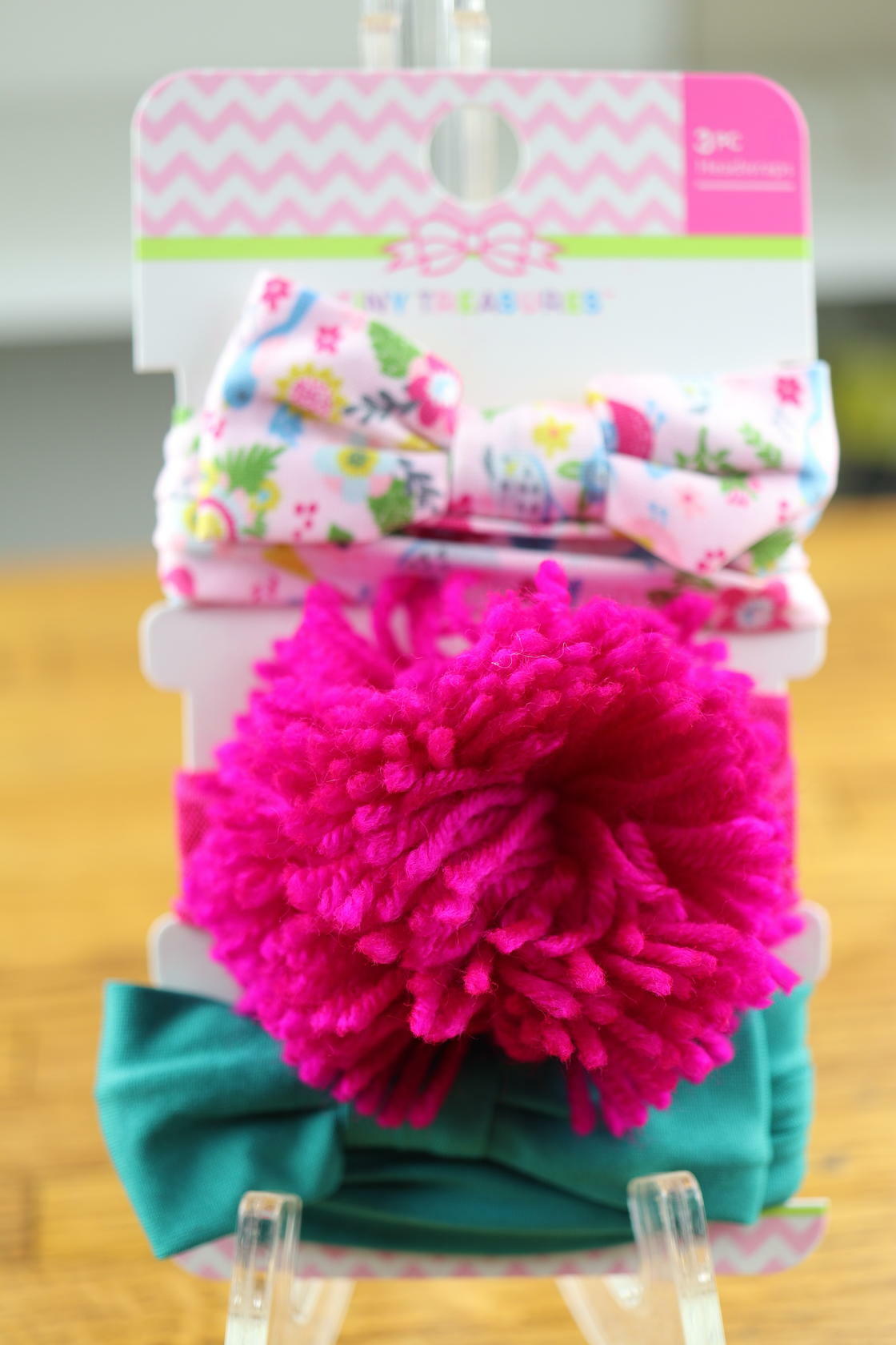 3 pcs Tiny Treasure Baby Girl Child Kid Cotton Headbands NEW