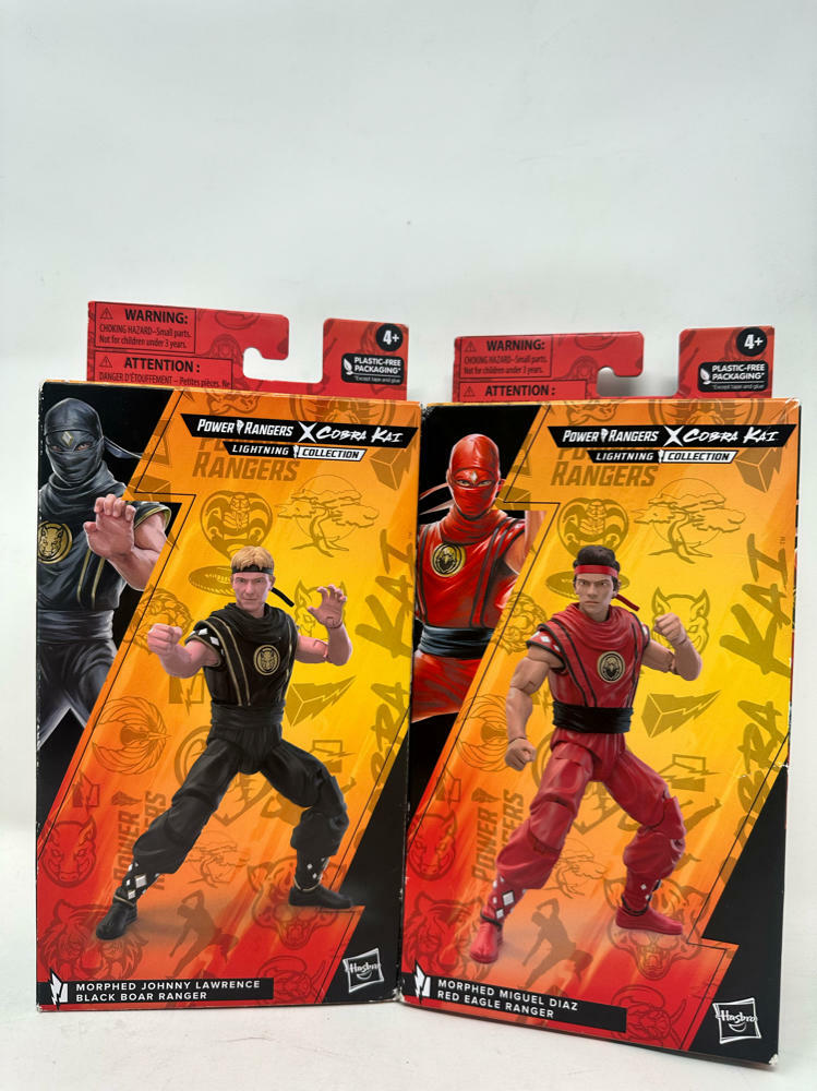 Power rangers X Cobra Kai Collection/ Black Boar Ranger&Red Eagle Ranger