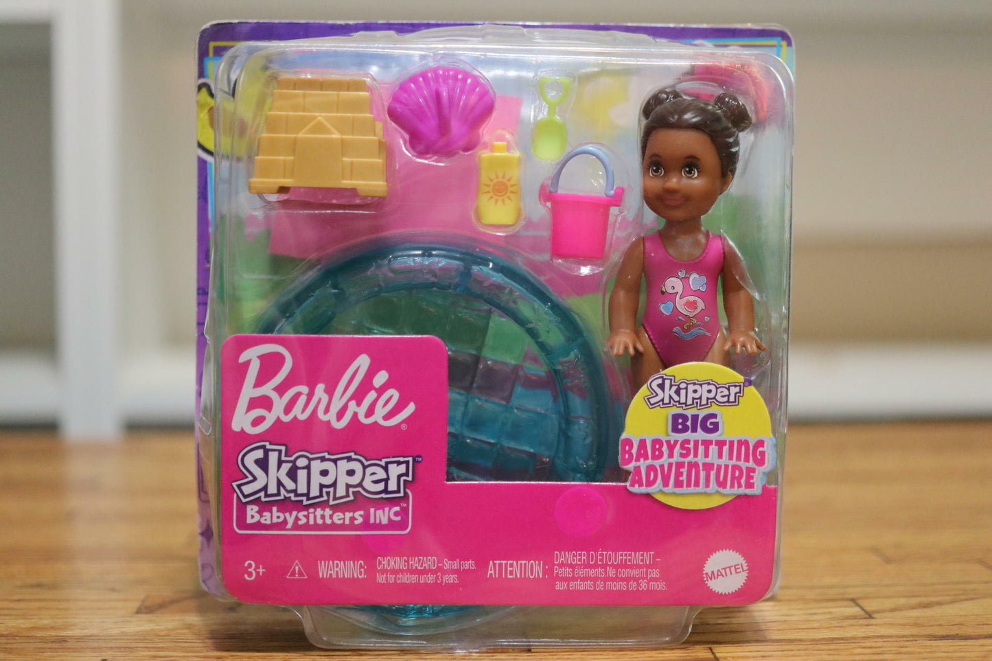 Barbie Skipper Babysitters Playset with Brunette Doll & Water-Themed Pieces