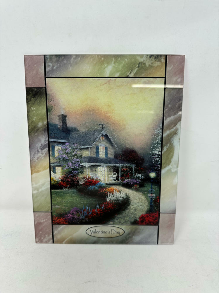 The Bradford Exchange Home Decor Antique Stained-Glass Clock (6 Pieces)