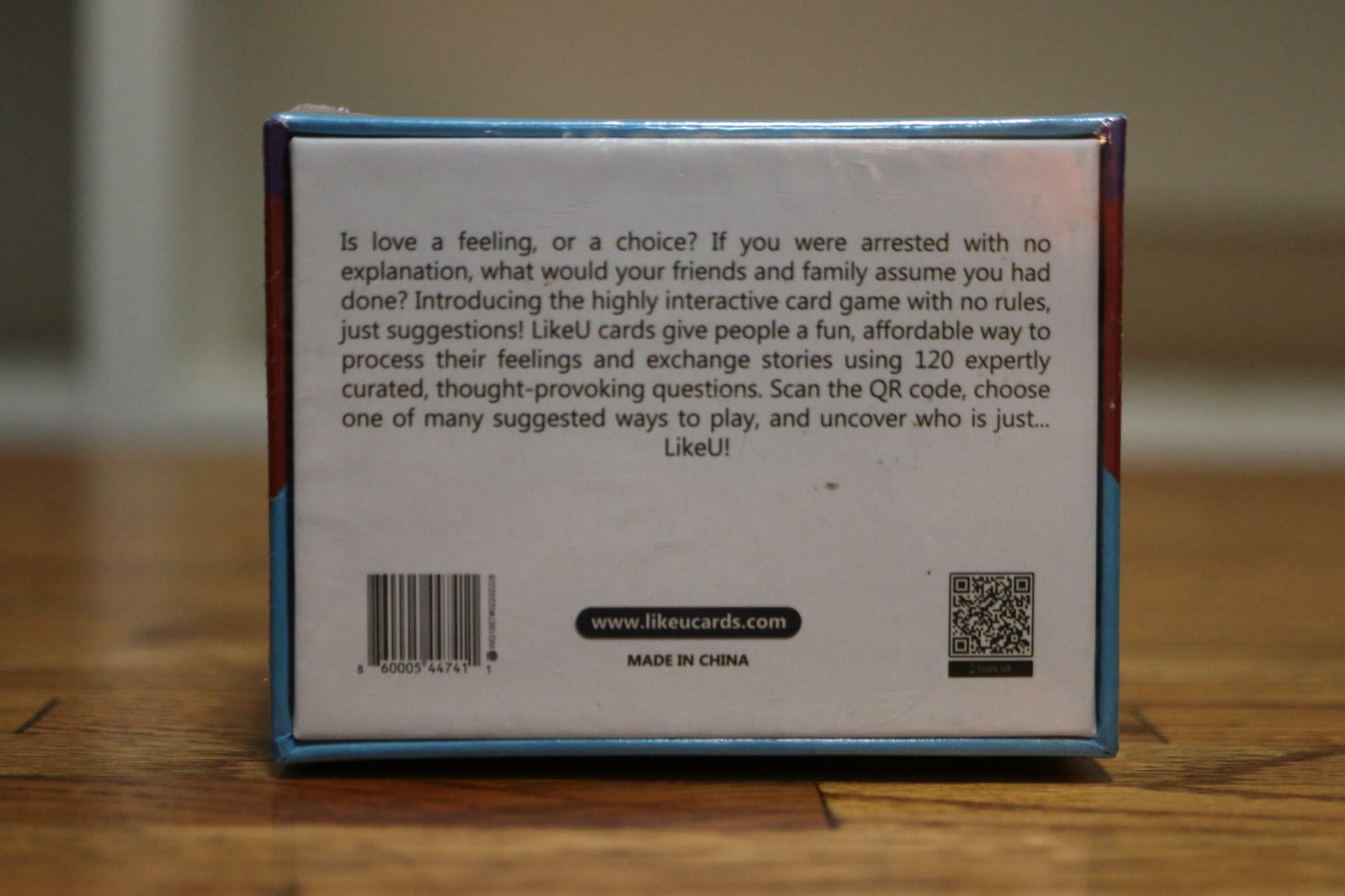 LikeU Cards an End to Awkward Conversations, Party Card Game - Lot of 1, 2 Units