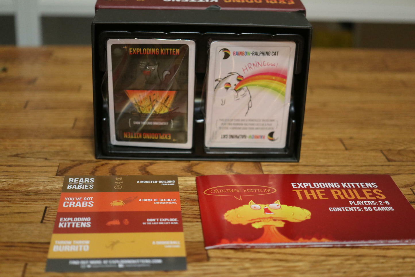 Exploding Kittens Card Game: Original Edition-Box Ripped, Contents Are Brand New
