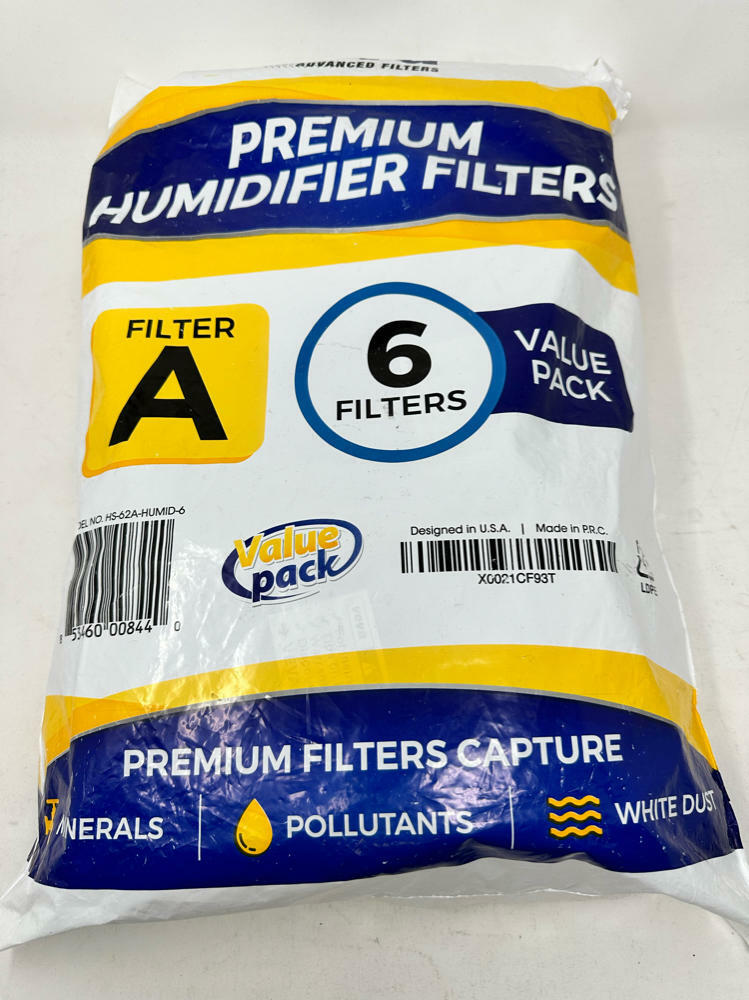 VEVA 6 Pack Premium Humidifier Filter (Filter A)