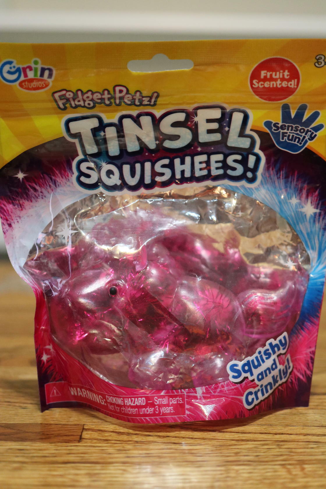 Variety Pack, Grin Studios Fidget Toys-Lot of 7-Tinsel, Jellie buddies, noodles