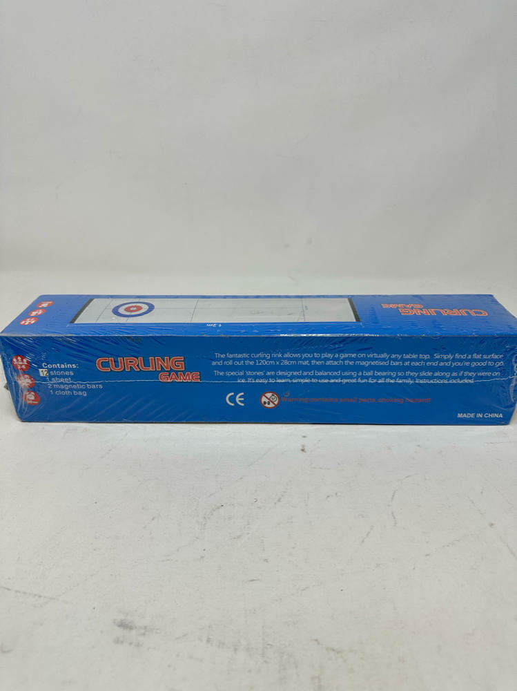 Family Games Table Top Mini Curling Game Age 6+