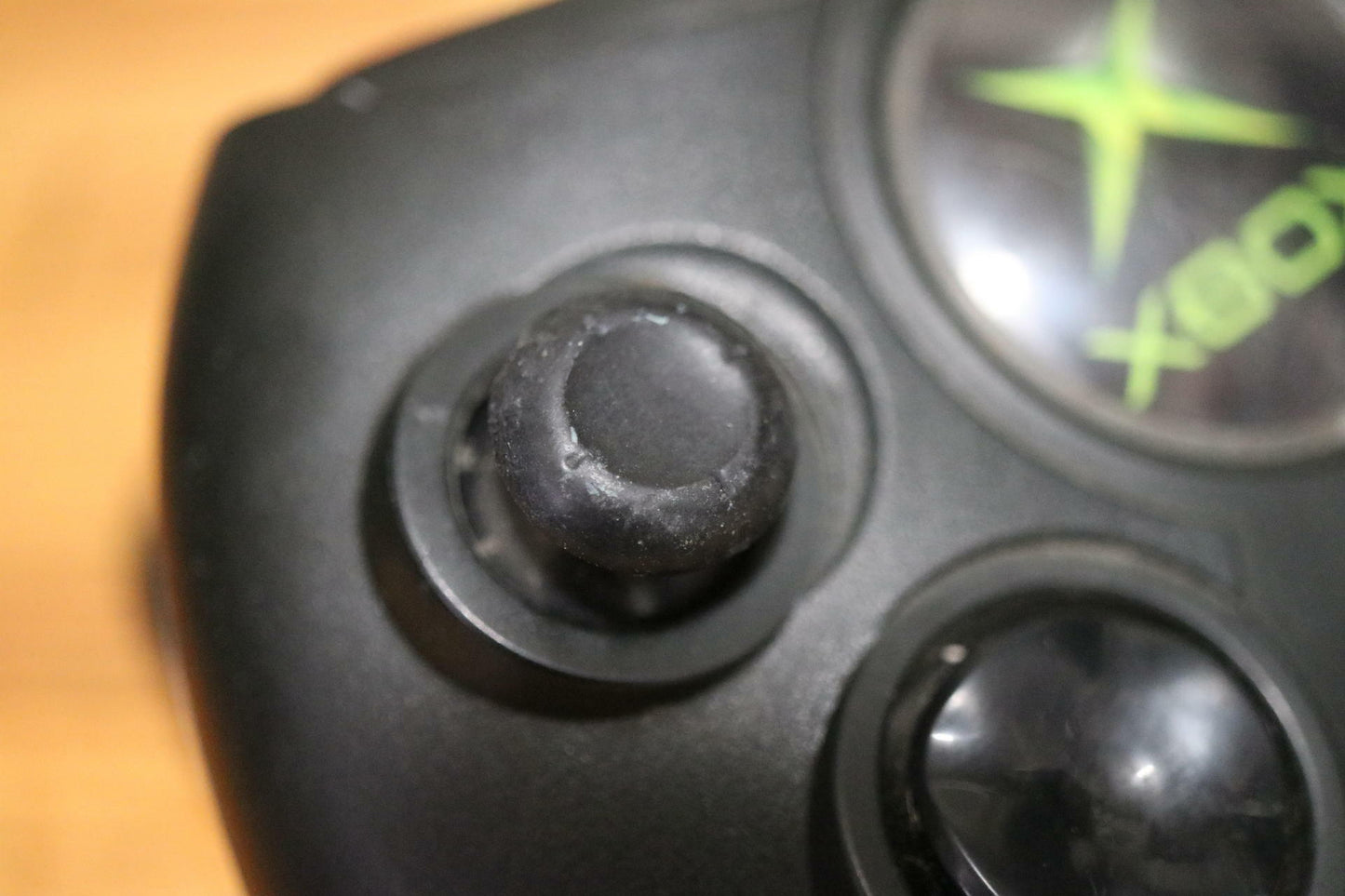 Microsoft Xbox Original Official OG Wired OEM Controller Black w/Breakaway Cable