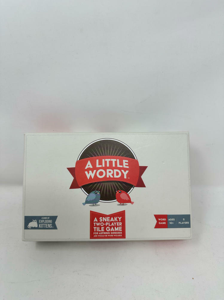 A Little Wordy by Exploding Kittens - A Clever Scramble Word Game