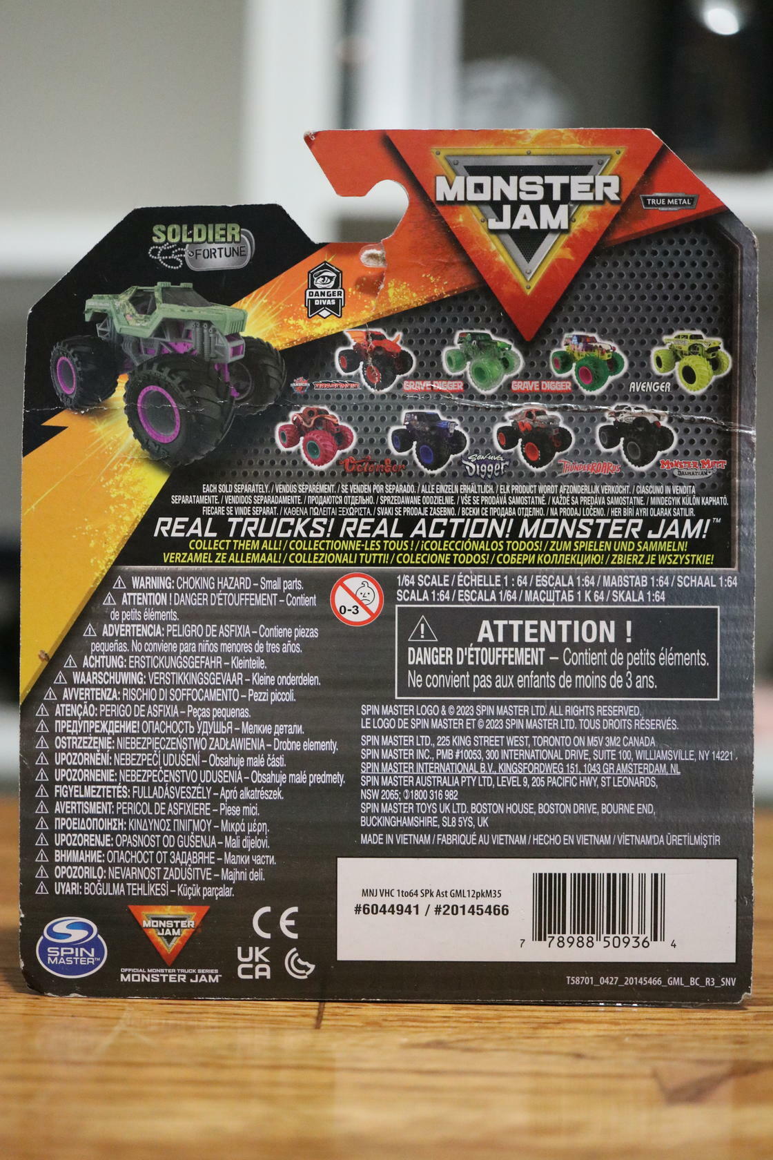 Monster Jam: Tempest Steed Monster Truck & Soldier Fortune Monster Truck