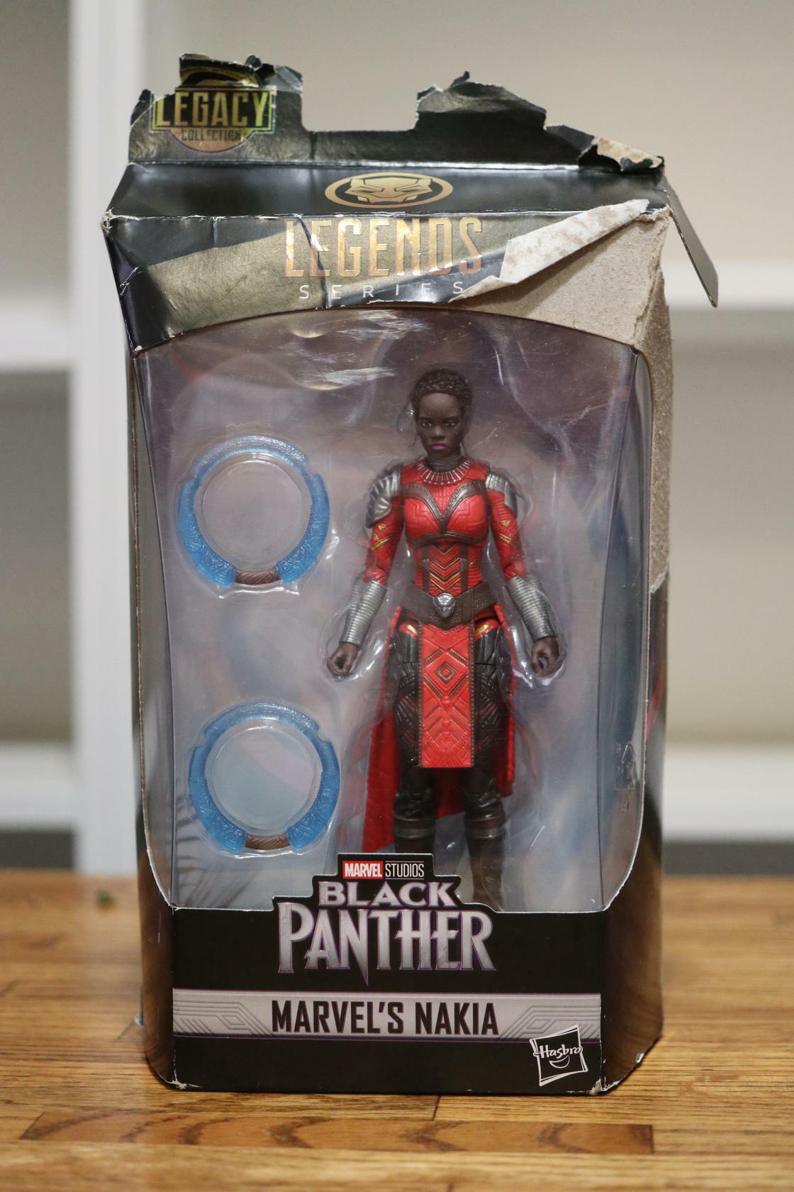 Marvel Legends Series Black Panther Legacy Collection Nakia - Package Ripped