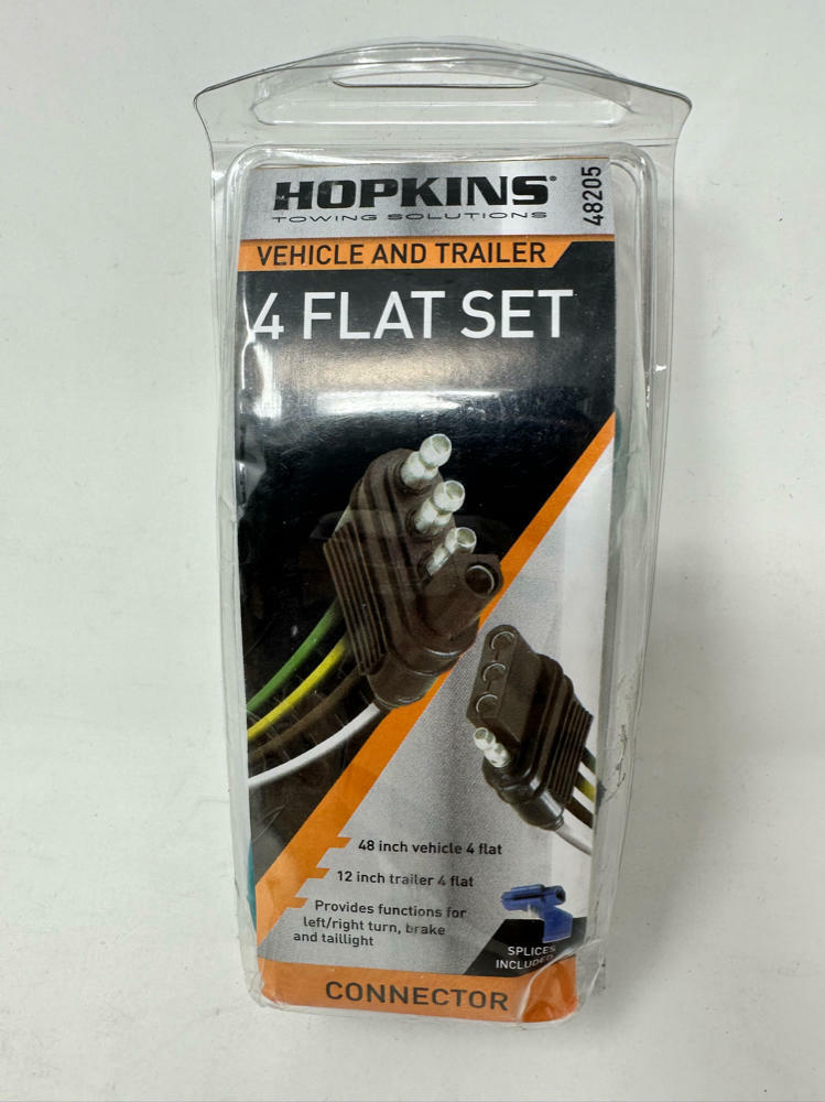 Hopkins 48205 Trailer Connector 4 Flat Set