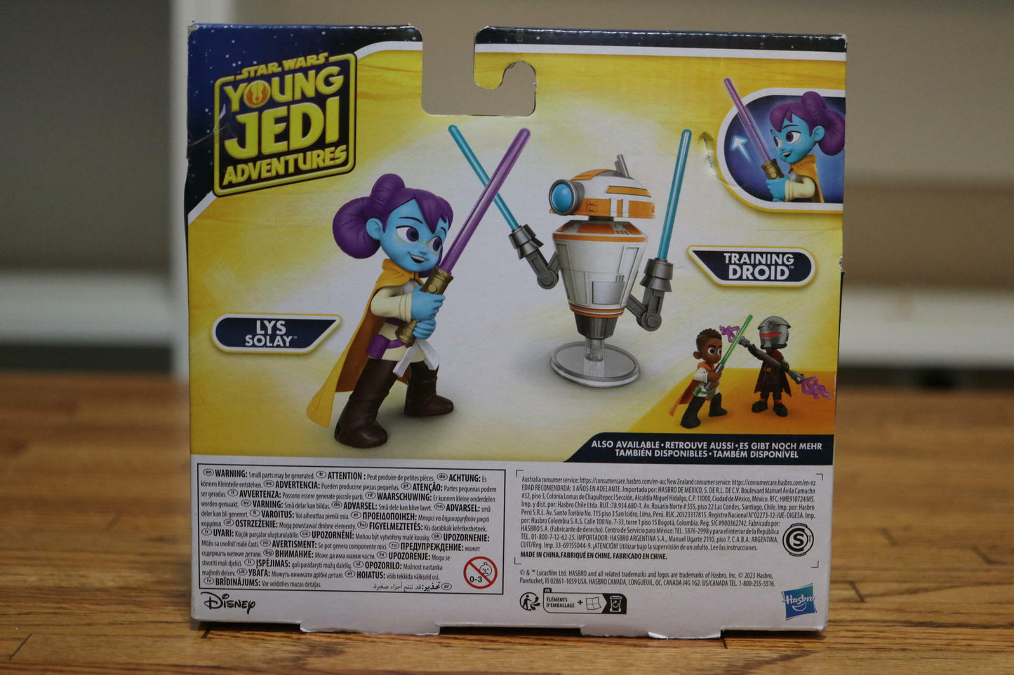 Star Wars: Young Jedi LYS Solay & Training Droid, Kai Brightstar, Nubs, And Lys