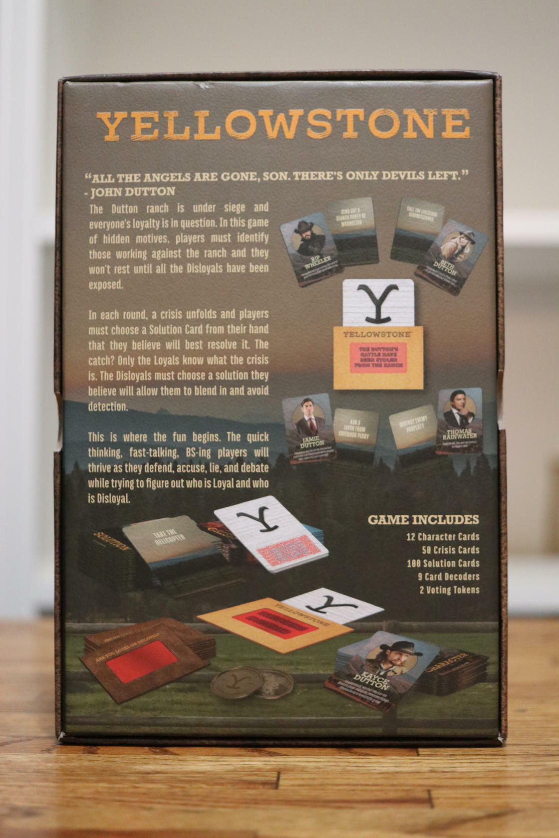 Yellowstone Party Game – Social Game of Accusations, Betrayal and Fun - Ages 17+