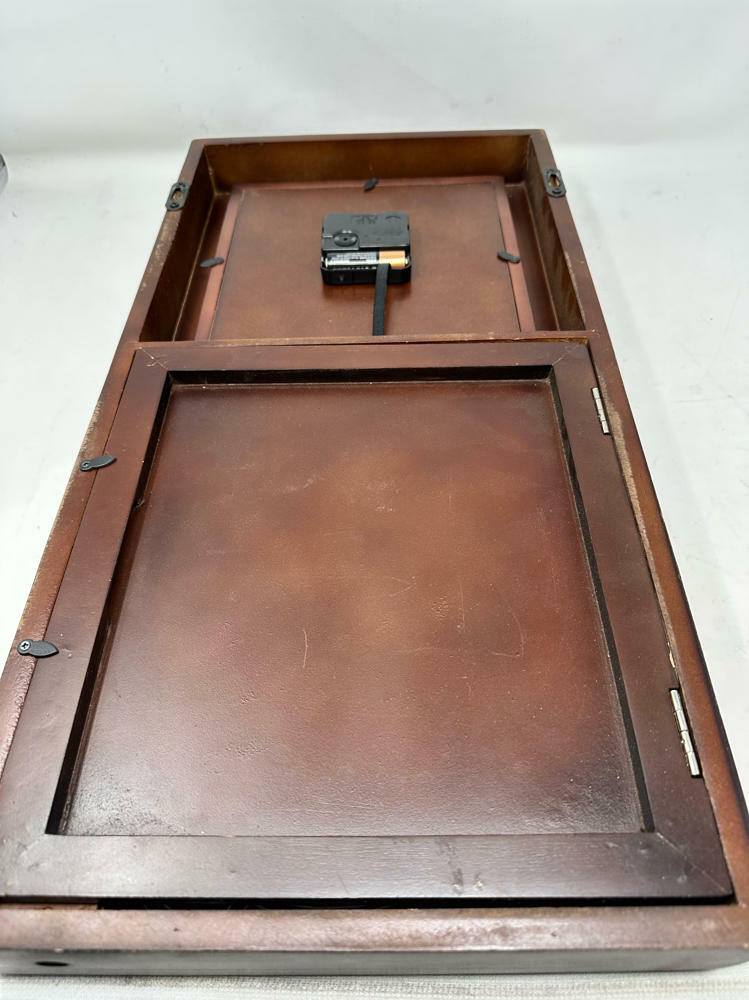 The Bradford Exchange Home Decor Antique Stained-Glass Clock (6 Pieces)