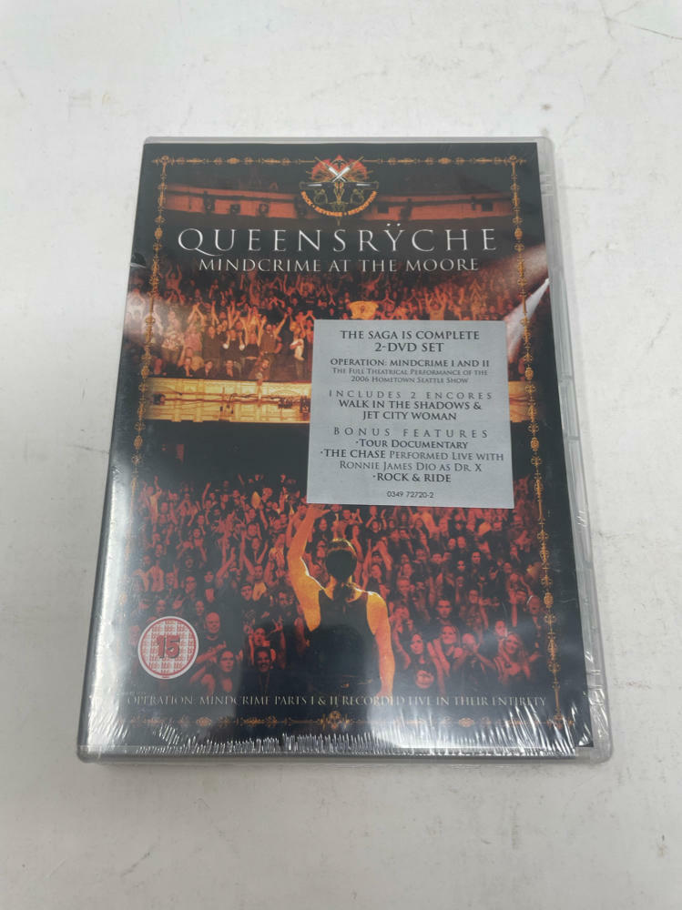 Queensrÿche Bundle - 2 DVDs and 4 CDs, All Sealed