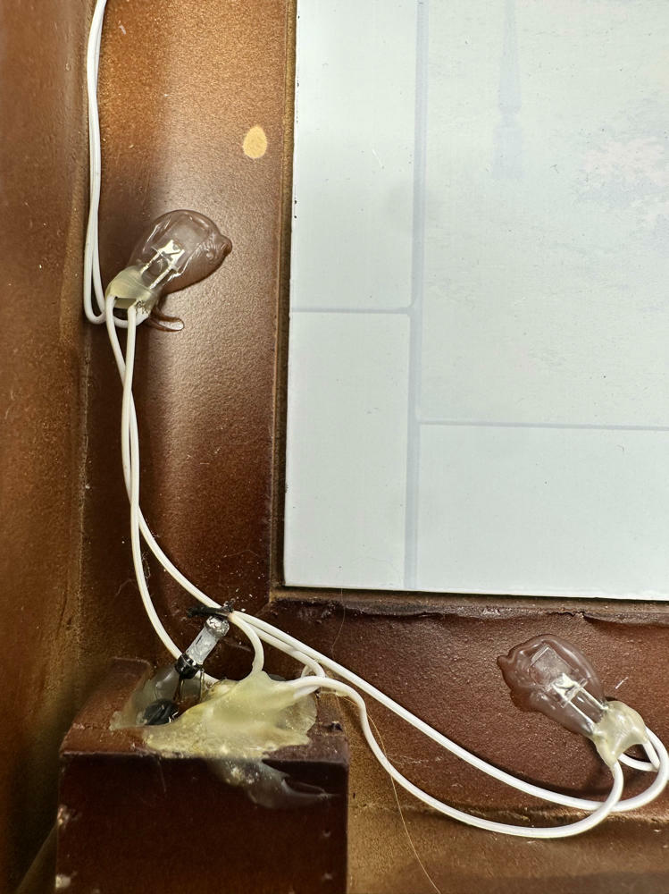 The Bradford Exchange Home Decor Antique Stained-Glass Clock (6 Pieces)