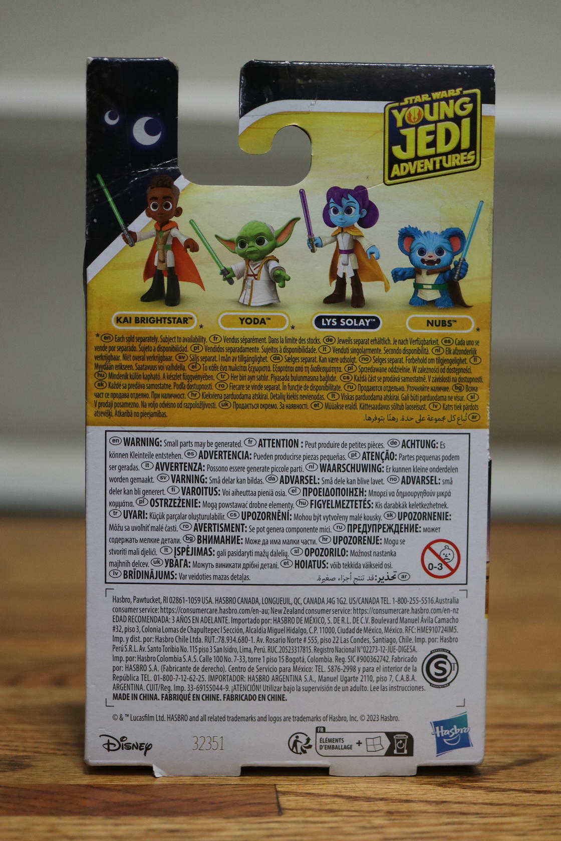 Star Wars: Young Jedi Adventures Action Figures - Nubs, Lys, Kai Brightstar