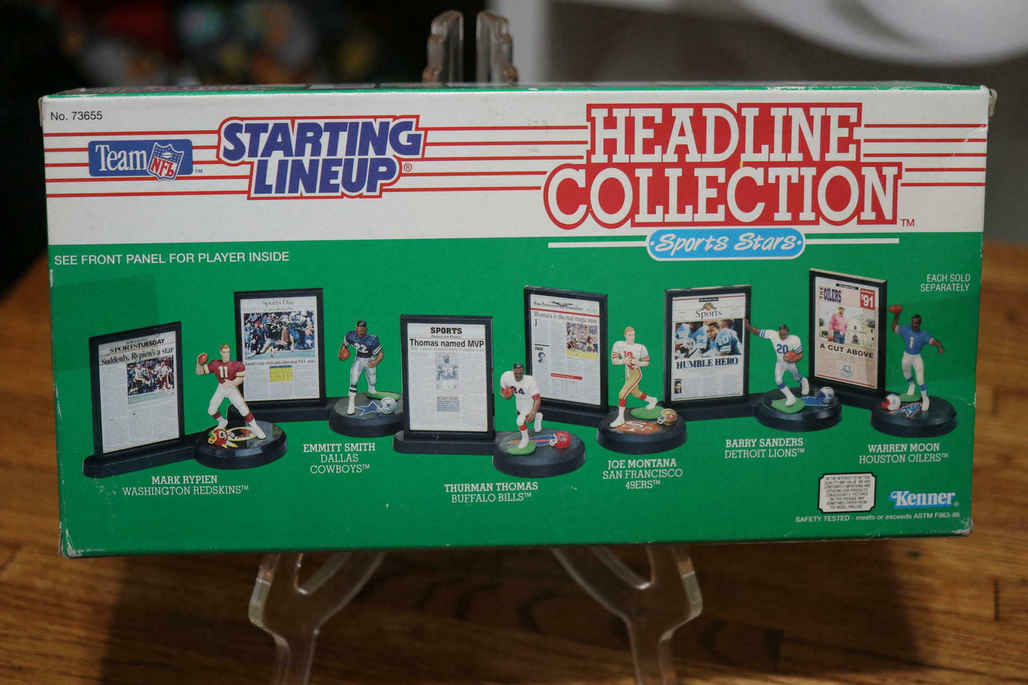 Emmitt Smith - Dallas Cowboys - 1992 Headline Collection Starting Lineup