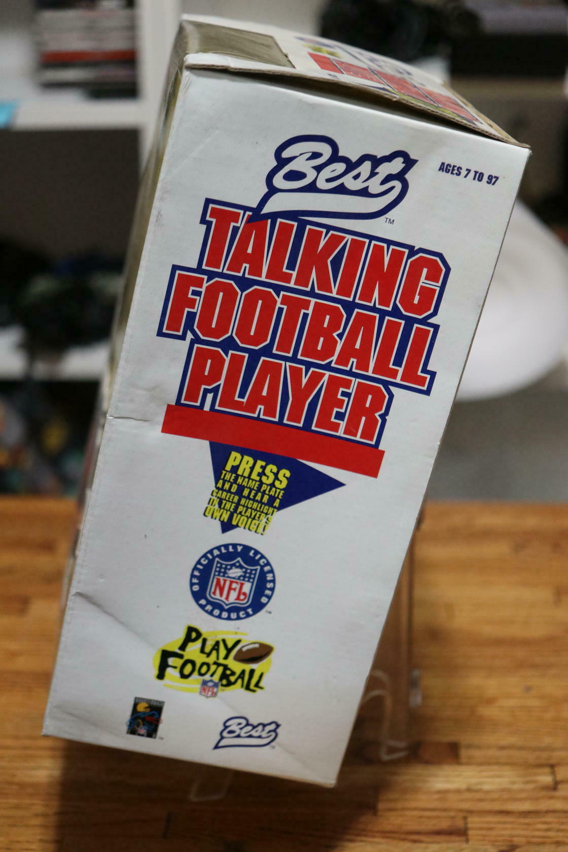 NFL Dan Marino Best Talking Football Player 1996 Best Card Company No. 00120