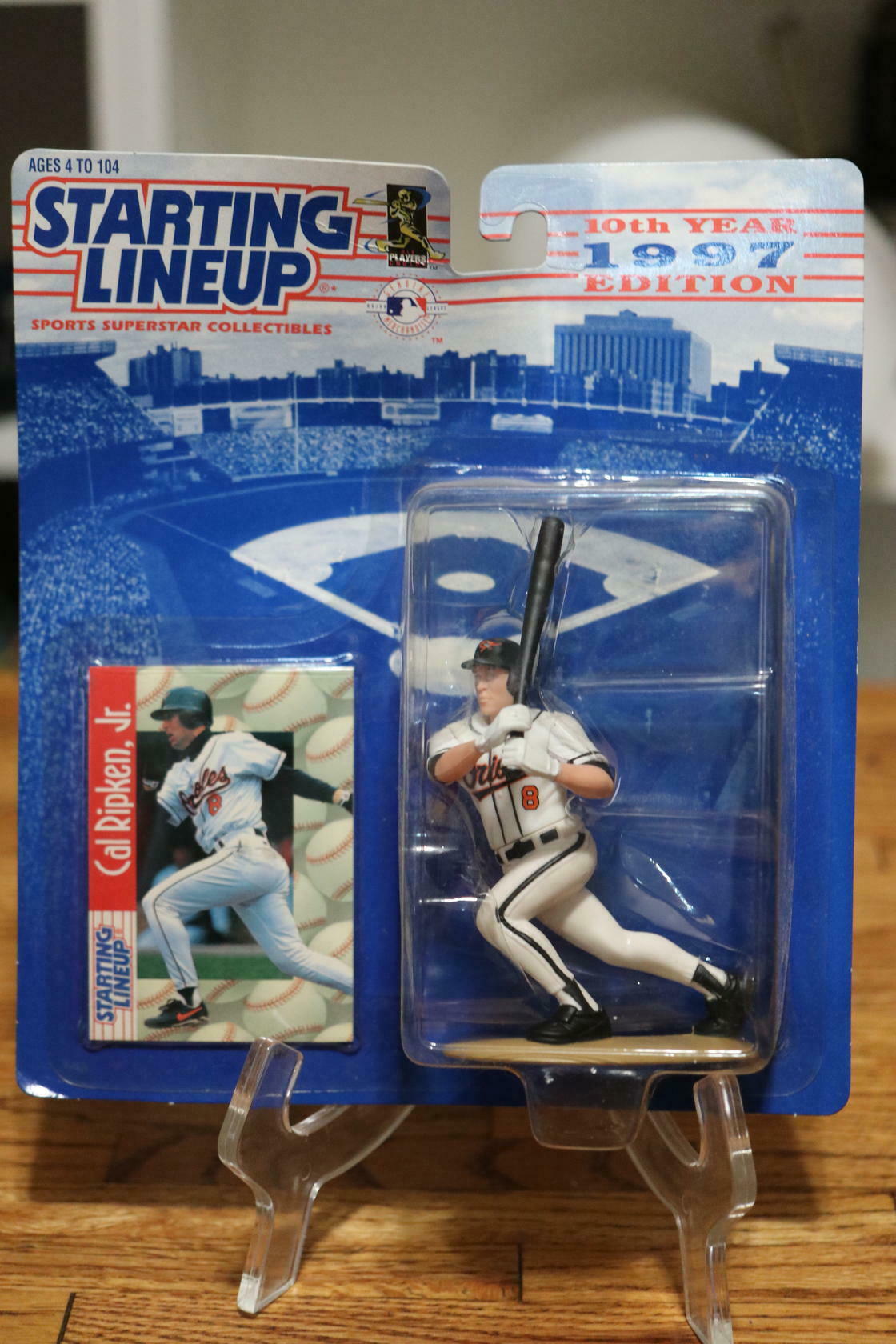 MLB Baseball Starting Lineup 1997 Cal Ripken Jr. Orioles Figure w/ Card