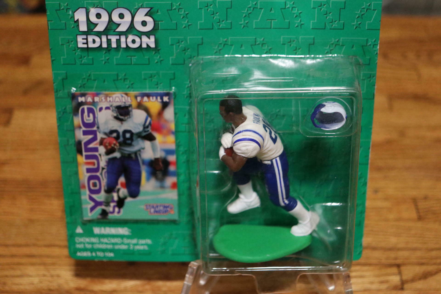 Football Starting Lineup 1996 Marshall Faulk Collectible Figure