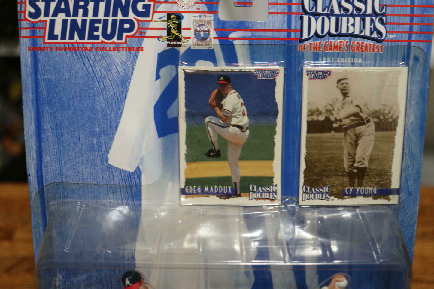 Starting Lineup 1997 MLB Classic Doubles Greg Maddux and CY Young