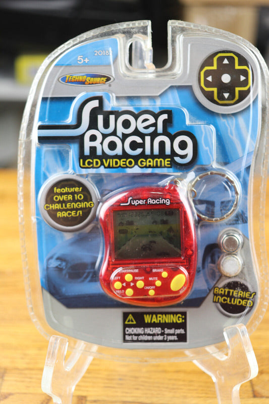 Super Racing LCD Video game By Techno Source. Vintage 2006 game