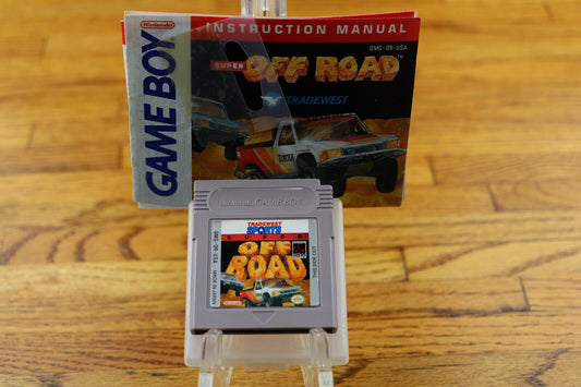 Super OFF Road / Cartridge, Case and Manual for Gameboy Handheld