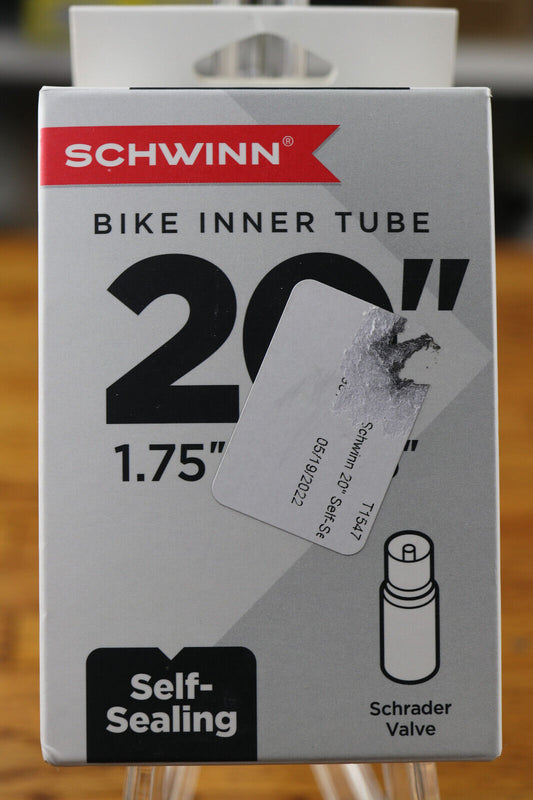 Schwinn 20” Bike Tire Tube 1.75" - 2.125" Schrader Valve - New Self Sealing