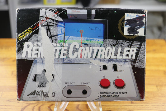 Wireless Infrared Remote Controller for Nintendo NES (Acclaim) - Complete CIB