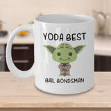 Yoda Best Bail Bondsman Profession - 11oz Novelty Coffee Mug