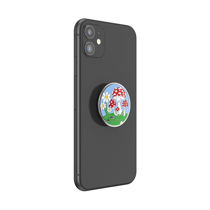 PopSockets Adhesive Phone Grip with Expandable Kickstand and swappable top- Enamel Fun Guy