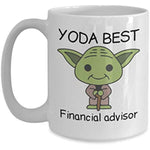Yoda Best Financial Advisor Profession - 11oz Novelty Coffee Mug