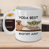 Yoda Best Mastiff Papa - Novelty Gift Mugs for Dog Lovers