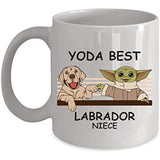 Yoda Best Labrador Papa - Novelty Gift Mugs for Dog Lovers