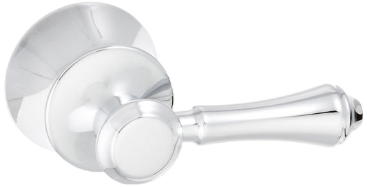 Delta Cassidy 13 / 14 Series Tub/Shower Faucet & Floor Mount Roman Tub Faucet Metal Lever Handle Kit in Chrome H797