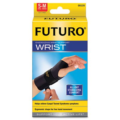 FUTURO Compression Stabilizing Wrist Brace, Left Hand, S/M