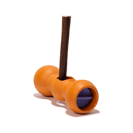 Bow Wow Labs Bow Wow Buddy Safety Device | Bully Stick Holder for Dogs | Made in The USA | Dishwasher Safe (S)