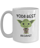 Yoda Best Archivist Profession - 11oz Novelty Coffee Mug
