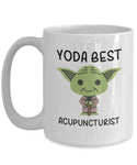 Yoda Best Acupuncturist Profession - 11oz Novelty Coffee Mug