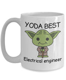 Yoda Best Electrical Engineer Profession - 11oz Novelty Coffee Mug