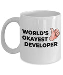 Okayest Developer - 11oz Novelty Coffee Mug