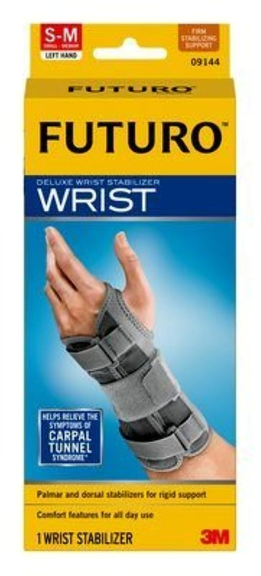 FUTURO Deluxe Wrist Stabilizer, S/M, Left Hand